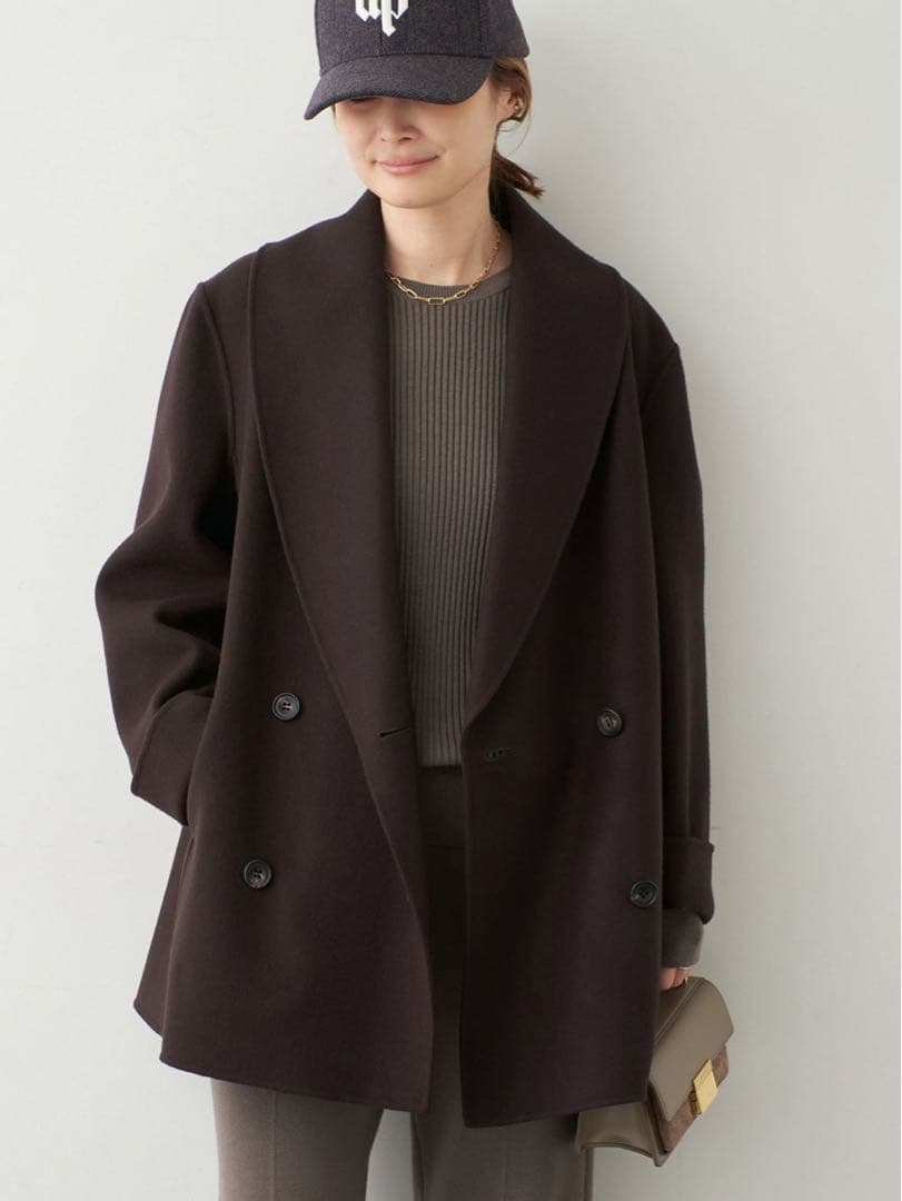ジャケット・アウター Deuxieme Classe graceful lady Short Coat