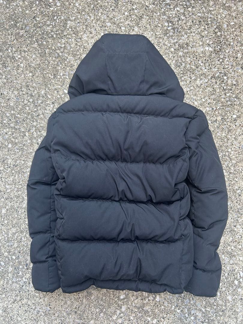 ラルフローレン フード付きダウンジャケット 黒　ビッグポニー XS