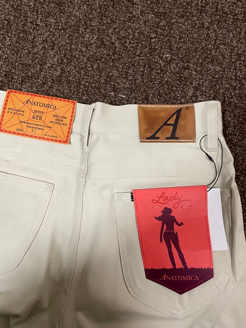 新品未使用 ANATOMICA MARILYN2 SATEEN チノパンツ 26