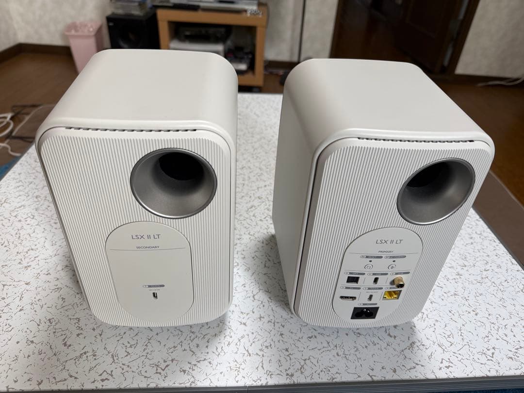 KEF LSX II LT ストーンホワイト