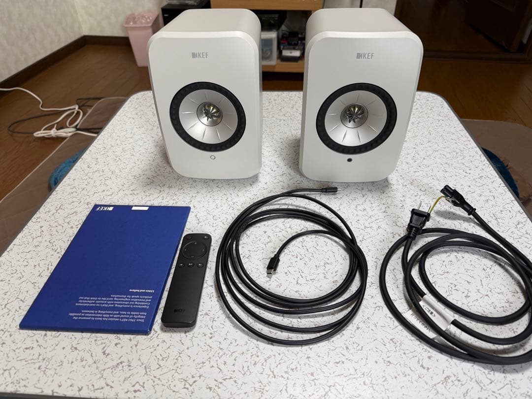 KEF LSX II LT ストーンホワイト