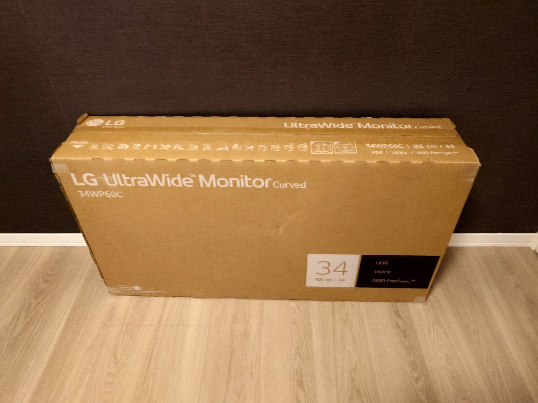 ディスプレイ・モニター本体 34WP60C