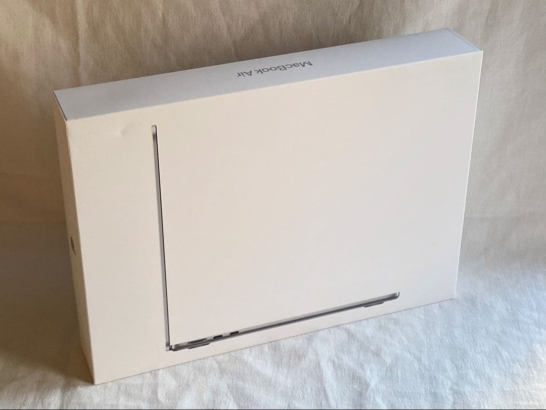 アップルケア付きM2チップ搭載MacBook Air スペースグレイ256GB