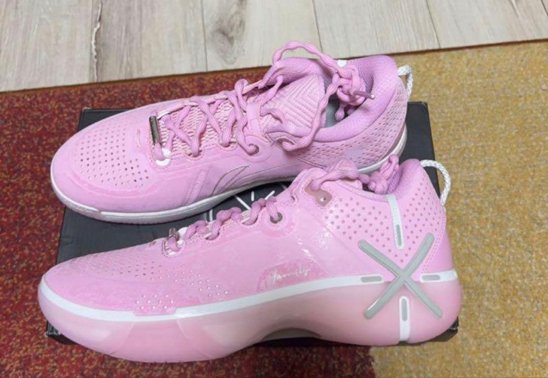 新品 Li-Ning Wade Shadow 6 ピンク US11