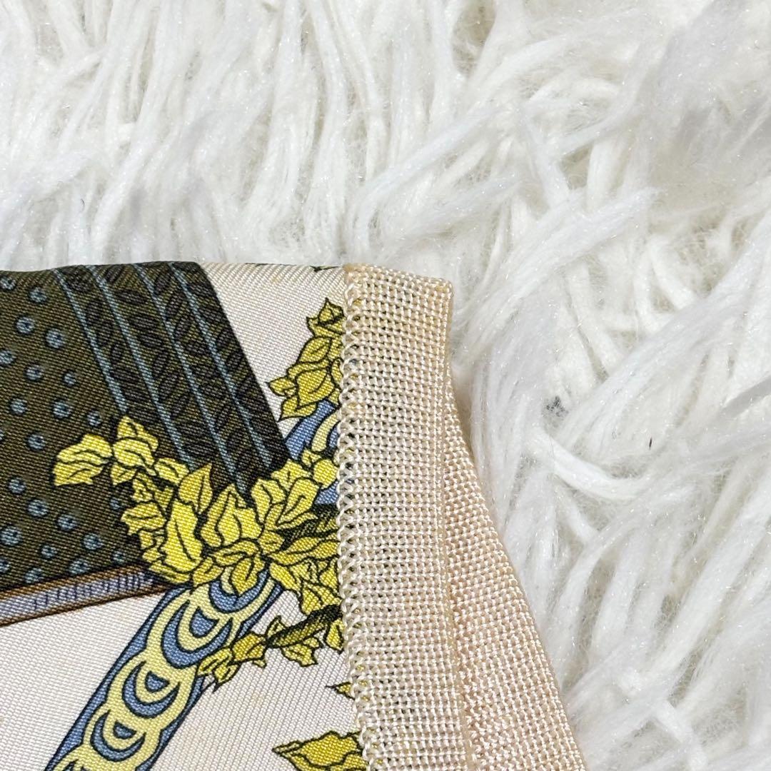 Jungle Love HERMES ノースリーブ　ポロシャツ　シルク　スカーフ