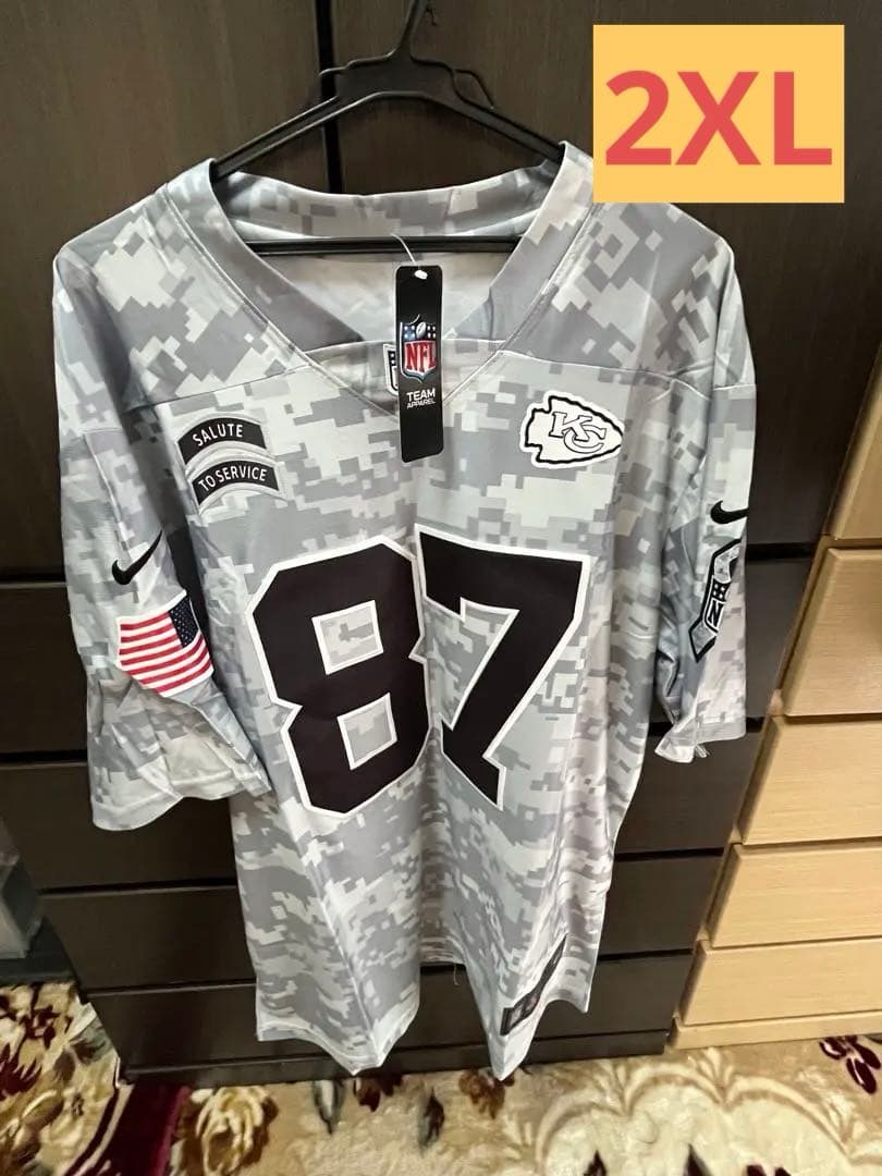 Kansas City Chiefs Kelceユニフォーム 2XL(3L)