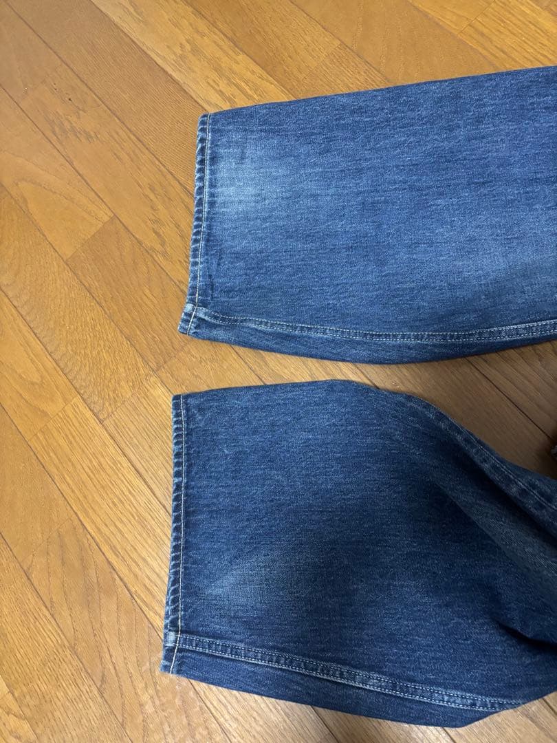 グラフペーパー SELVAGE DENIM TWO TUCK PANTS 値下