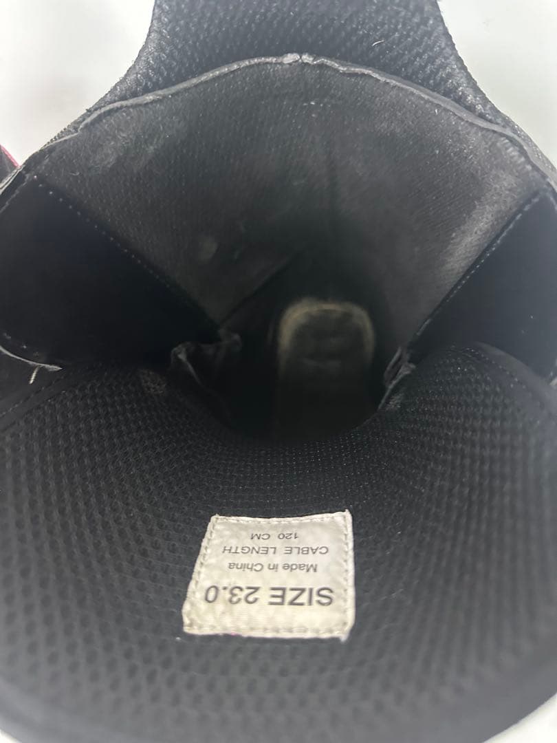 STELLA レディース　スノーボードBOAブーツ ブラック/ピンク23.0cm