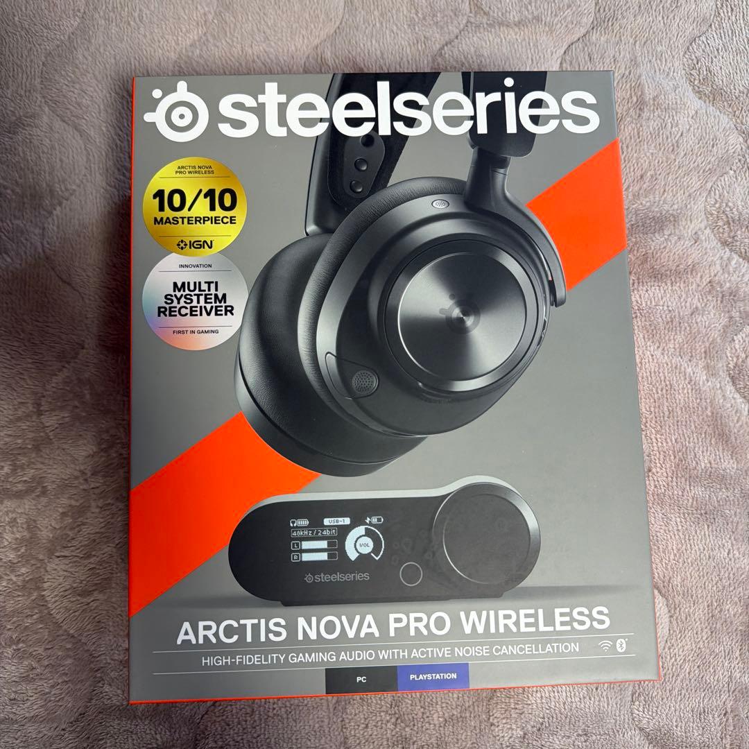 ヘッドホン SteelSerise Arctic Nova Pro Wireless
