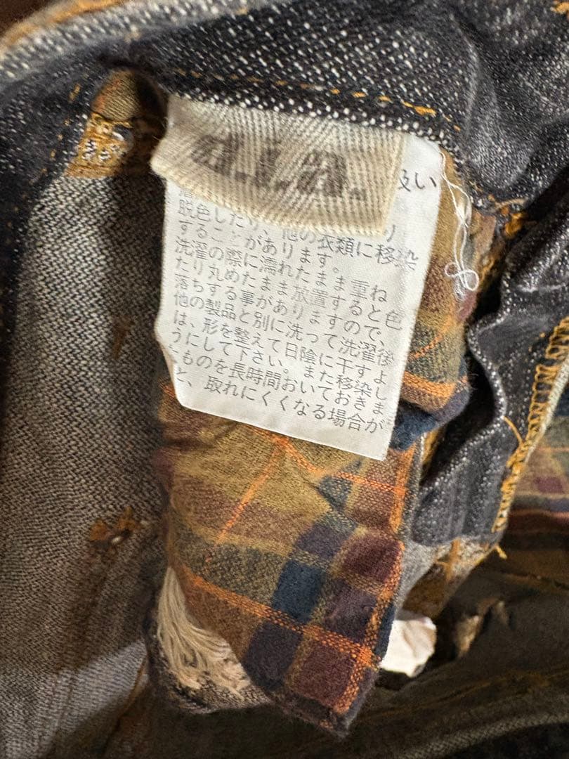 d.i.a. ダイヤ ショートパンツ ショーパン ダメージ デニム XS 24