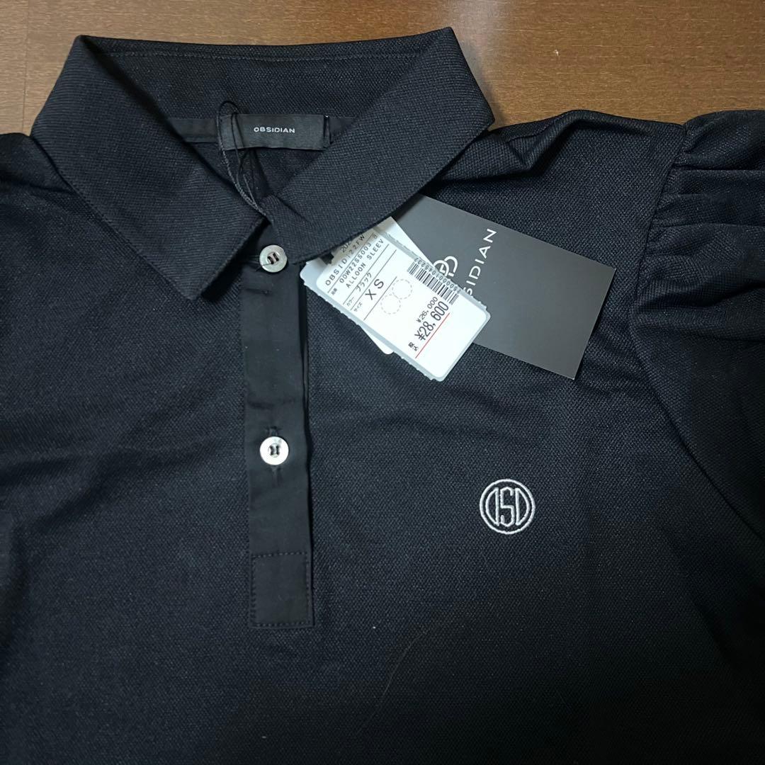 【新品】オブシディアン　OBSIDIAN パフスリーブ　ポロシャツ ゴルフ