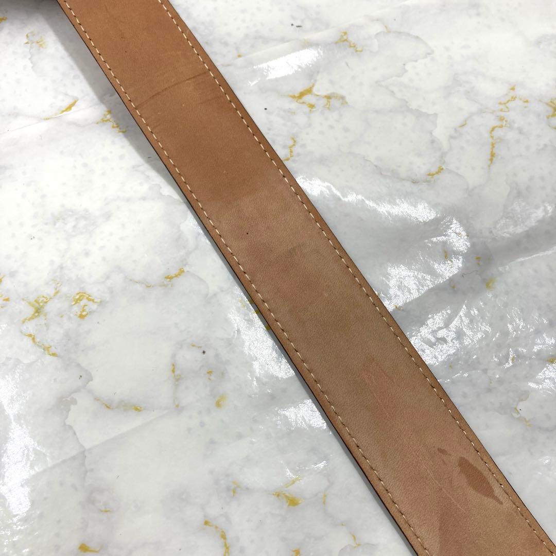 外観極美品❣️LOEWE ロエベアナグラムスラップレザーブレスレットアクセサリー