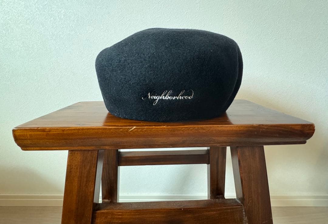 NEIGHBORHOOD ベレー ブラック 24FW ネイバーフッド L 帽子