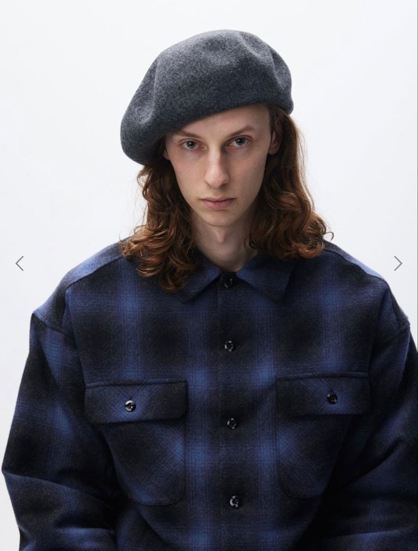 NEIGHBORHOOD ベレー ブラック 24FW ネイバーフッド L 帽子