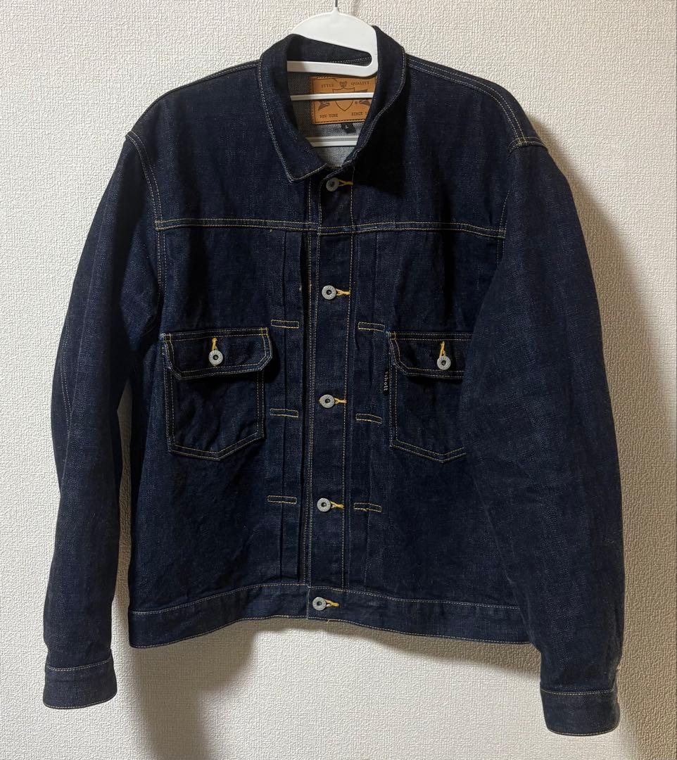 schott ショット セカンド2st デニムジャケット L 濃紺