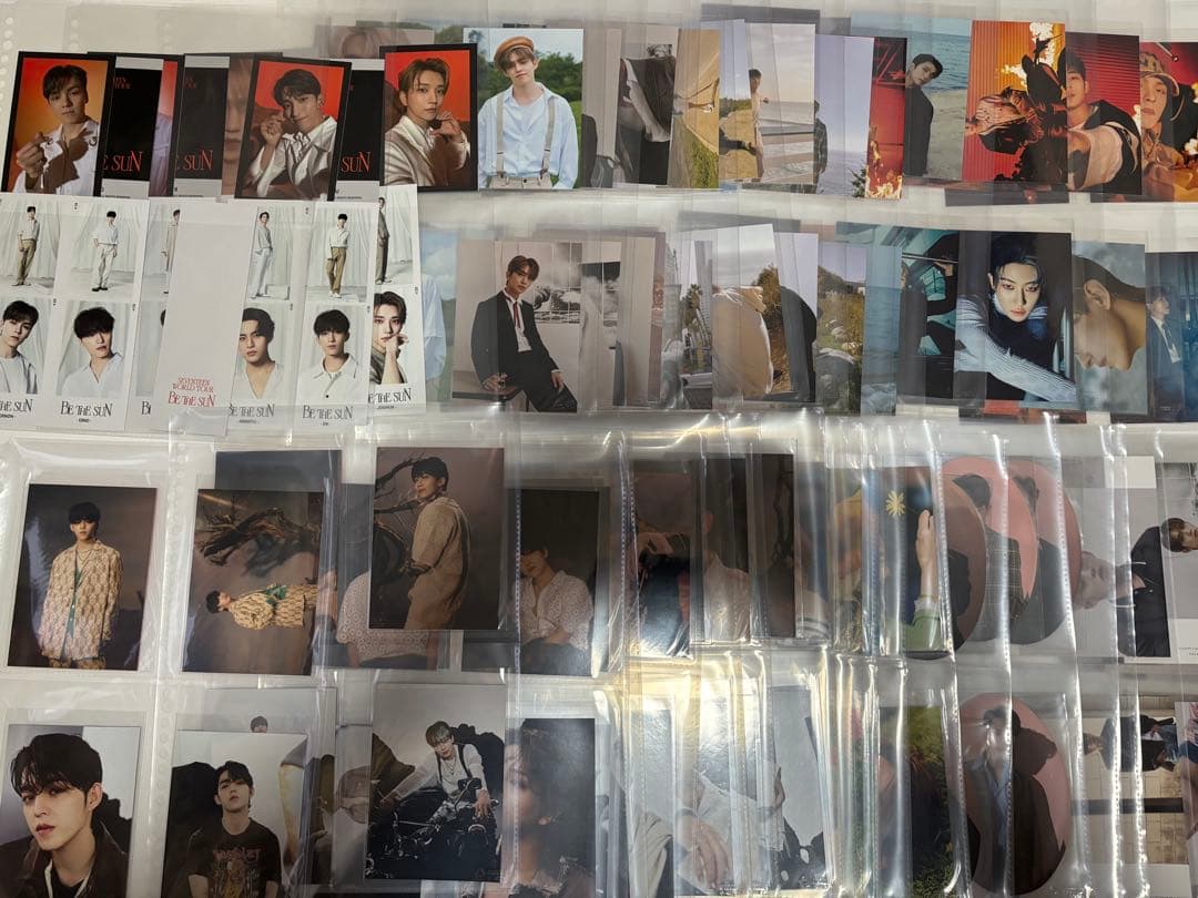 SEVENTEEN セブチ　写真サイズ　カード　他　120点以上　まとめ　引退品