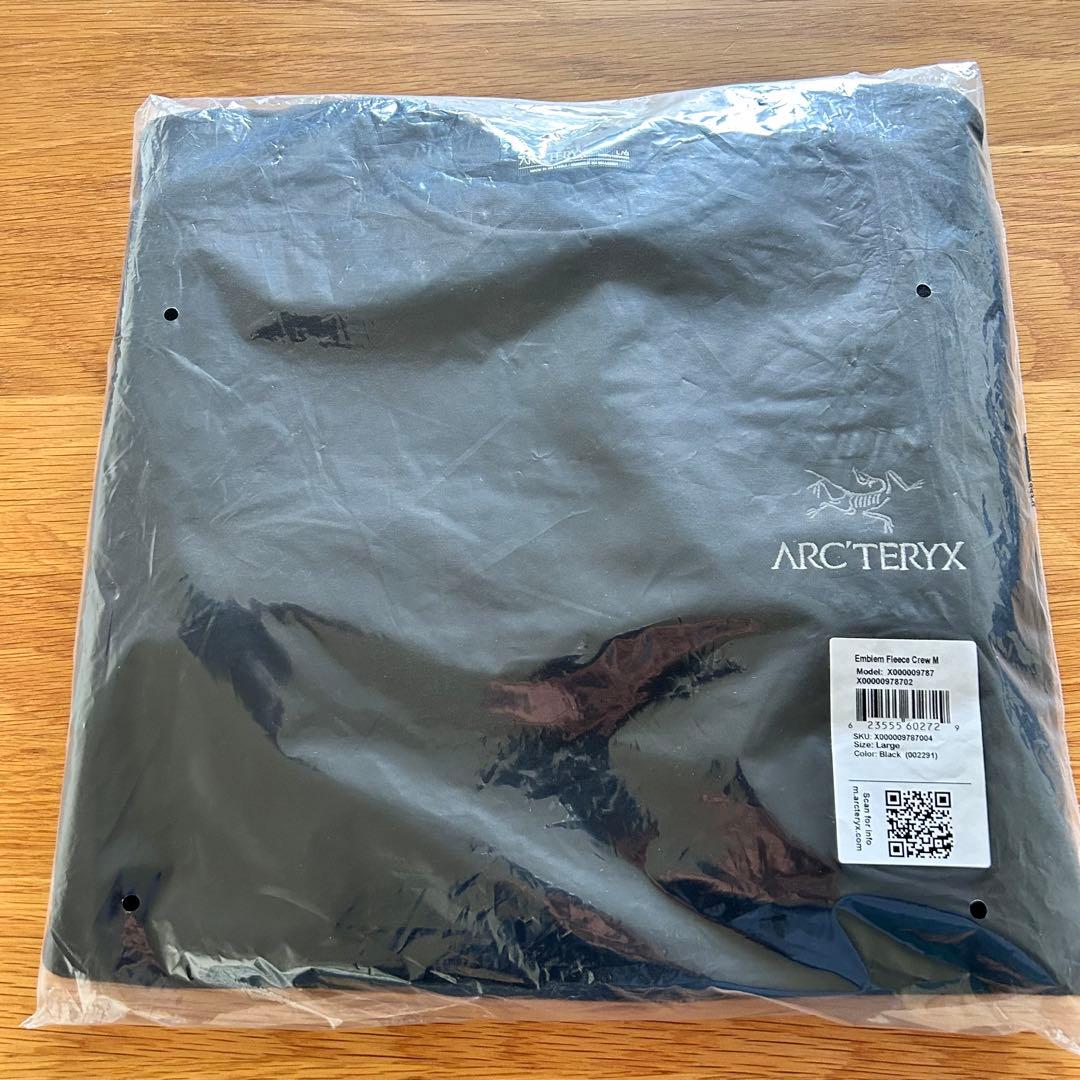 た*な様 入手困難！新品未使用！アークテリクス　エンブレムフリースクルー