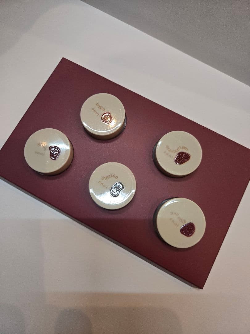 énoi クリスマスコフレ 限定ジェル 5色入り