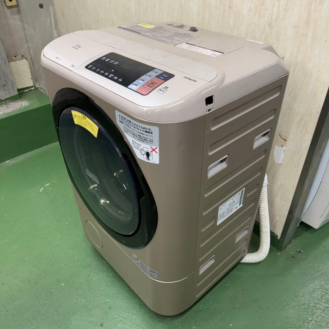 172 関東配送　ドラム式洗濯機　左開き　大容量12キロ　乾燥6キロ　美品　格安