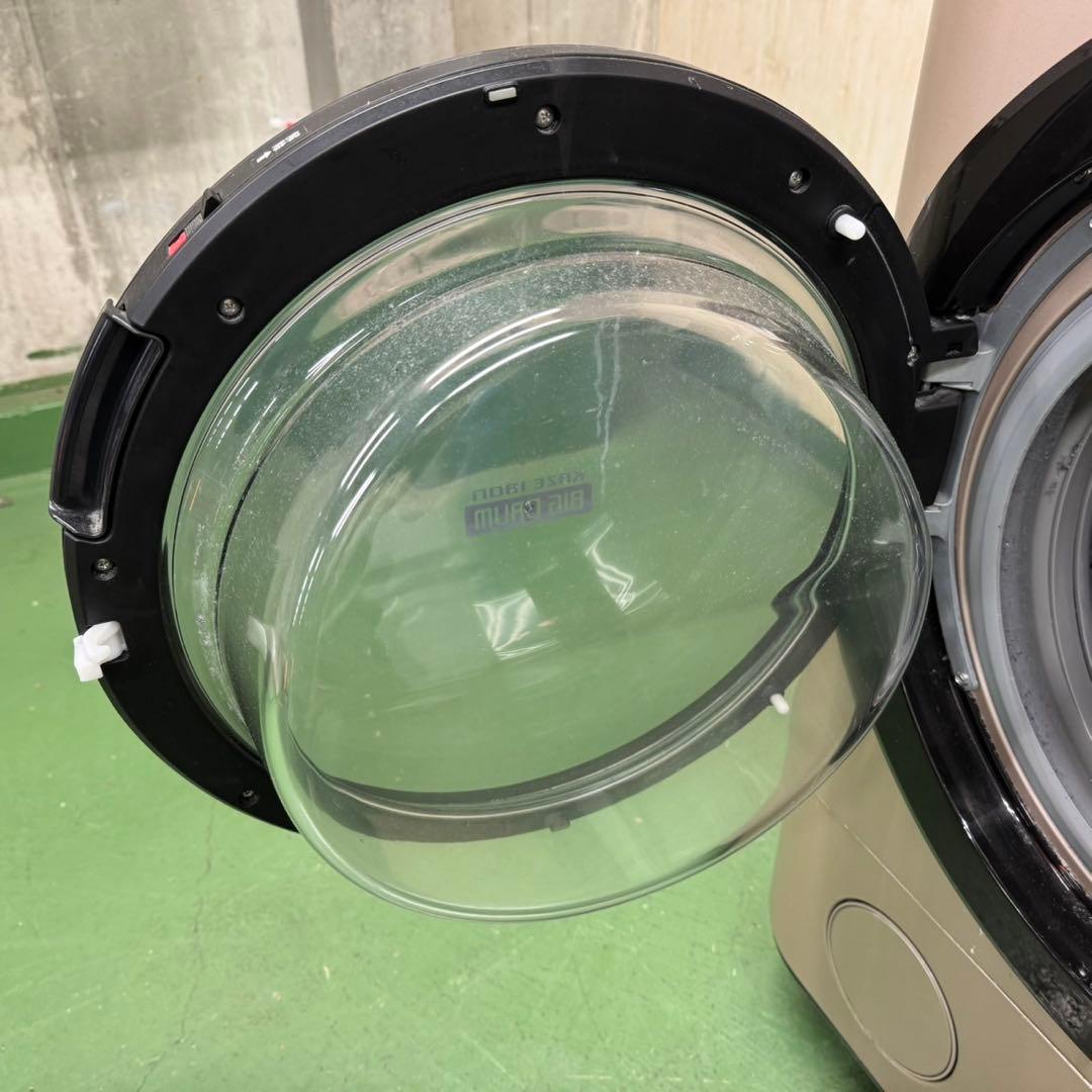 172 関東配送　ドラム式洗濯機　左開き　大容量12キロ　乾燥6キロ　美品　格安