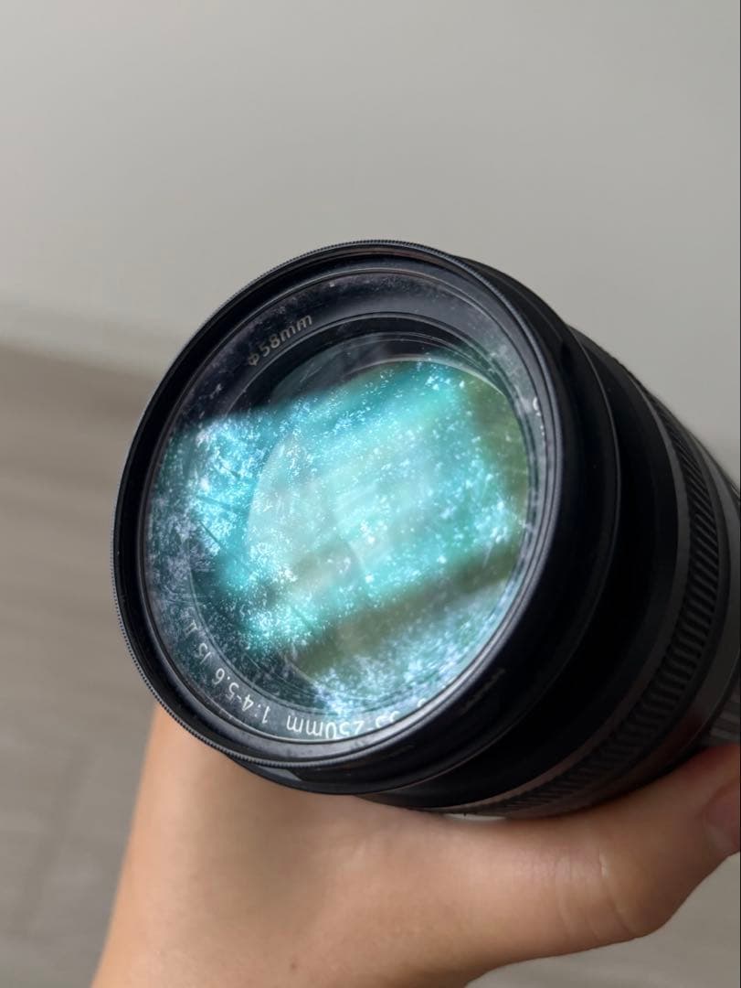 canon EFS 55-250mm ズームレンズ