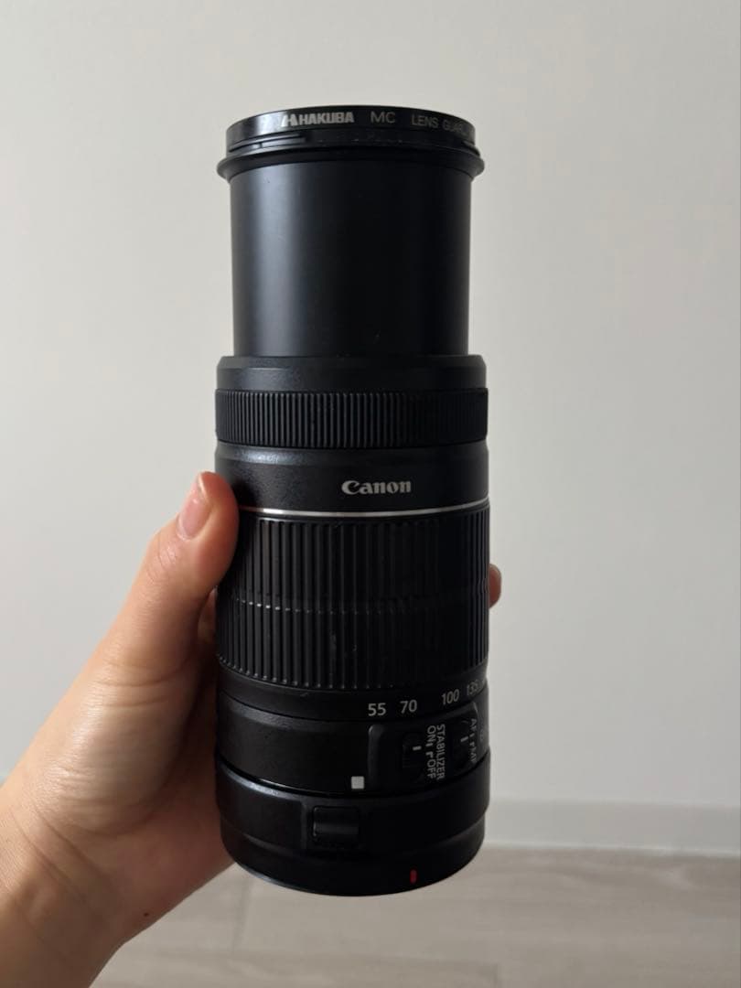 canon EFS 55-250mm ズームレンズ