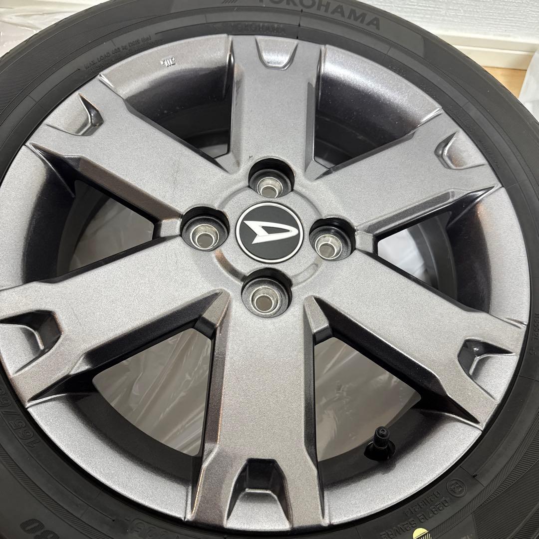 【送料込】ダイハツ タフト 純正ホイールタイヤ４本セット 15インチ