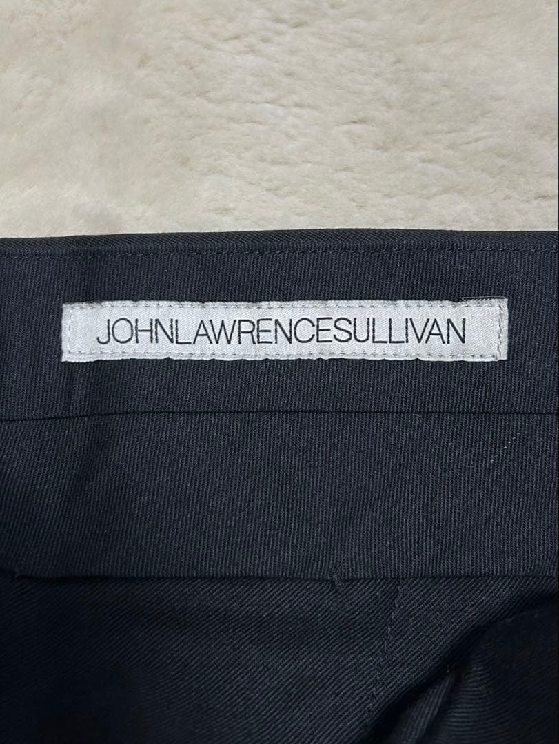 JOHN LAWRENCE SULLIVAN/ウールスキニースラックス /黒