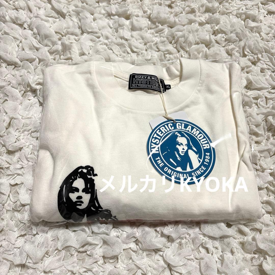 HYSTERIC GLAMOUR ヒステリックグラマー ヒスガール 白Tシャツ