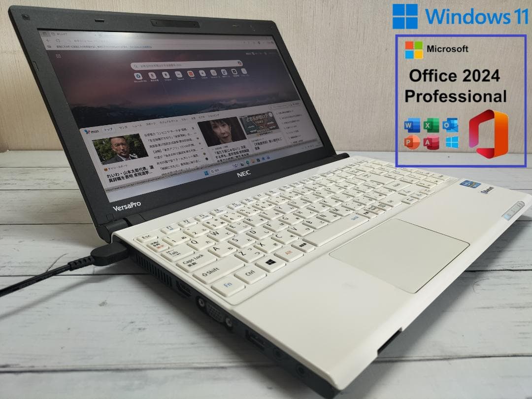 NEC PC-VK20HH 13.3型/DVD/Office2024/win11