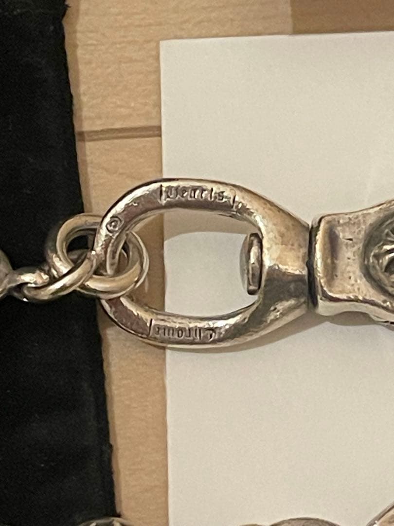 ※インボイス原本 クロムハーツ ウォレットチェーン #2BALL SHORT-S