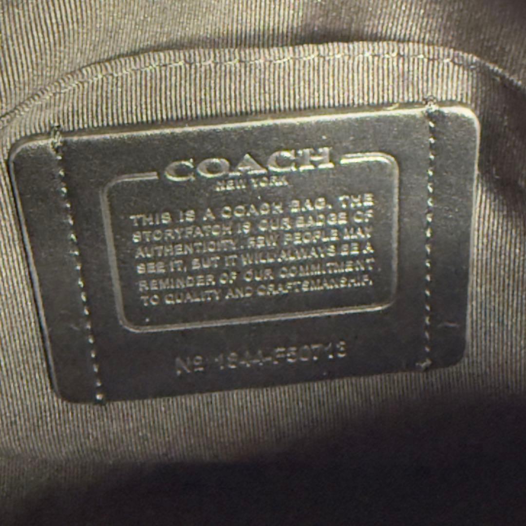 美品　コーチ　ショルダーバッグ　　クロスボディ　黒