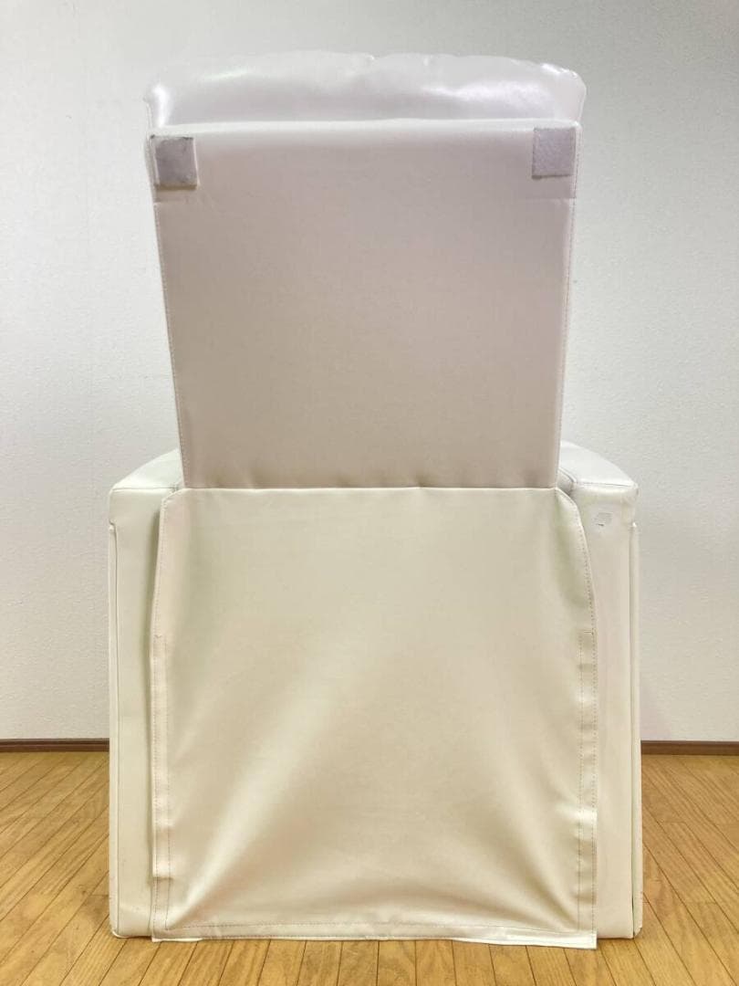 電動リクライニングソファ シングルソファ 白 ホワイト マツエク 店舗什器