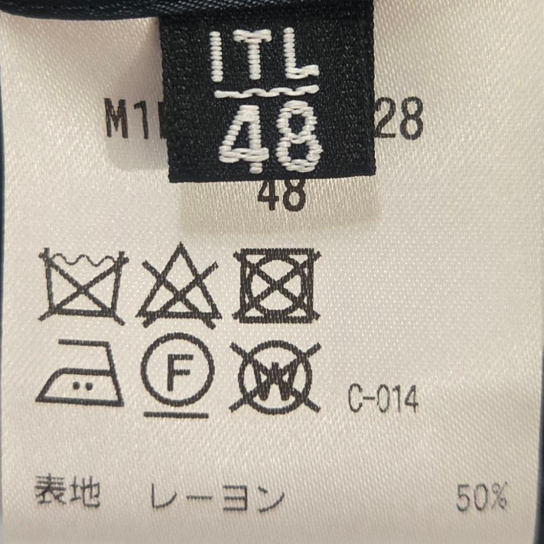 【新品タグ付】EPOCA UOMO　テーラードジャケット　48　ネイビー系