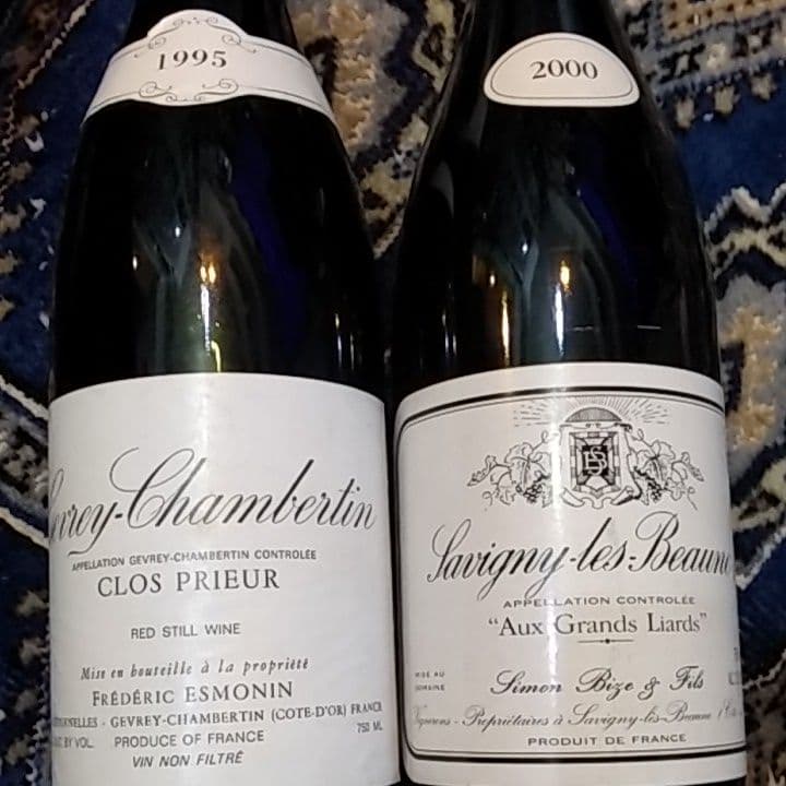 ジュベシャンベルタンクロペリエール1995サビニーボーヌ2000