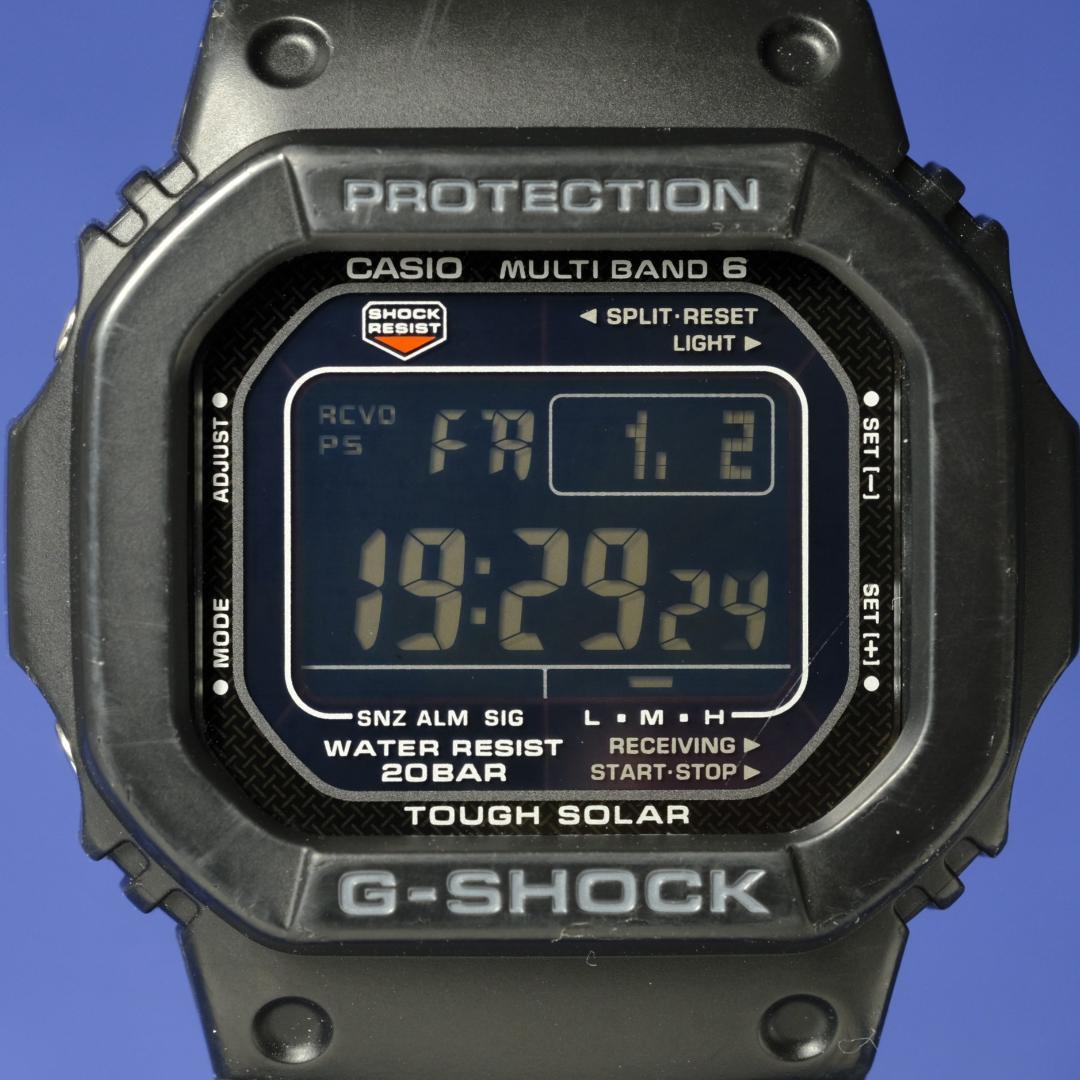 【中古】G-SHOCK GW-M5610U 反転液晶 電波ソーラー(174)