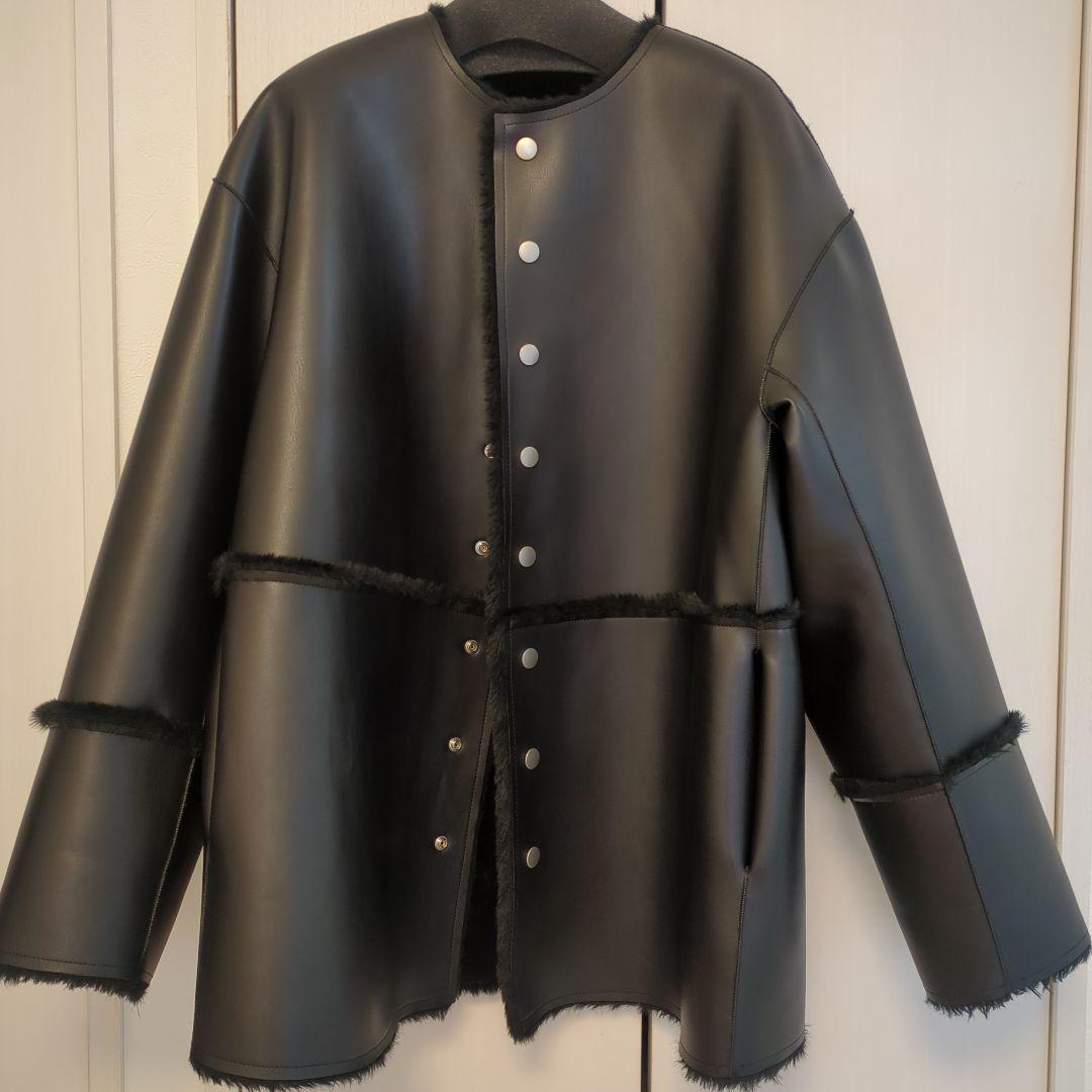 c*o様 MACPHEEフェイクムートン リバーシブルショートコート