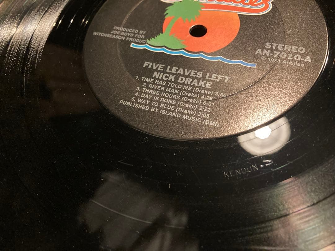 Nick Drake - Five Leaves Left LP ➕1枚