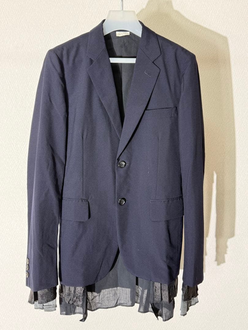 コムデギャルソンオムプリュス レイヤードテーラードジャケット