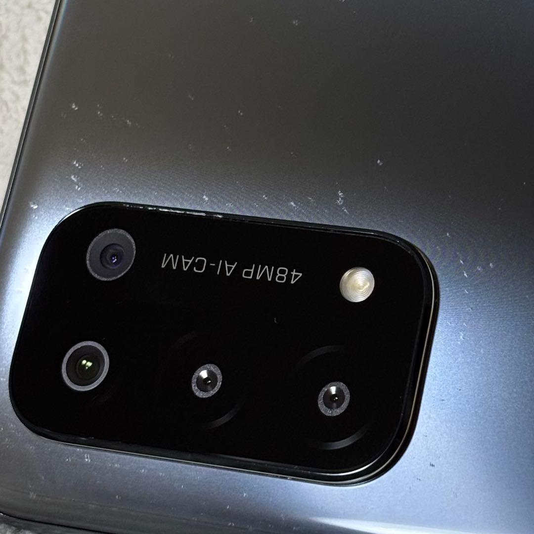 【美品】SIMフリー OPPO A54 5G シルバーブラック　スマートフォン