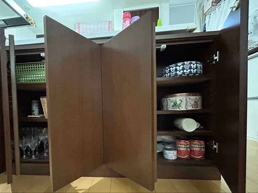 【特価❗️】キッチンカウンター下収納①（1/2）
