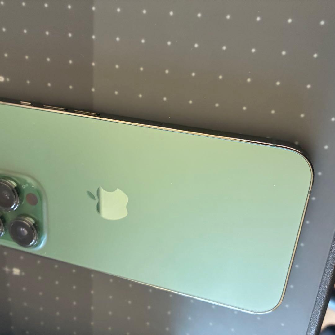 れ*も様 iPhone 13 pro 128gb アルパイングリーン　外箱USB