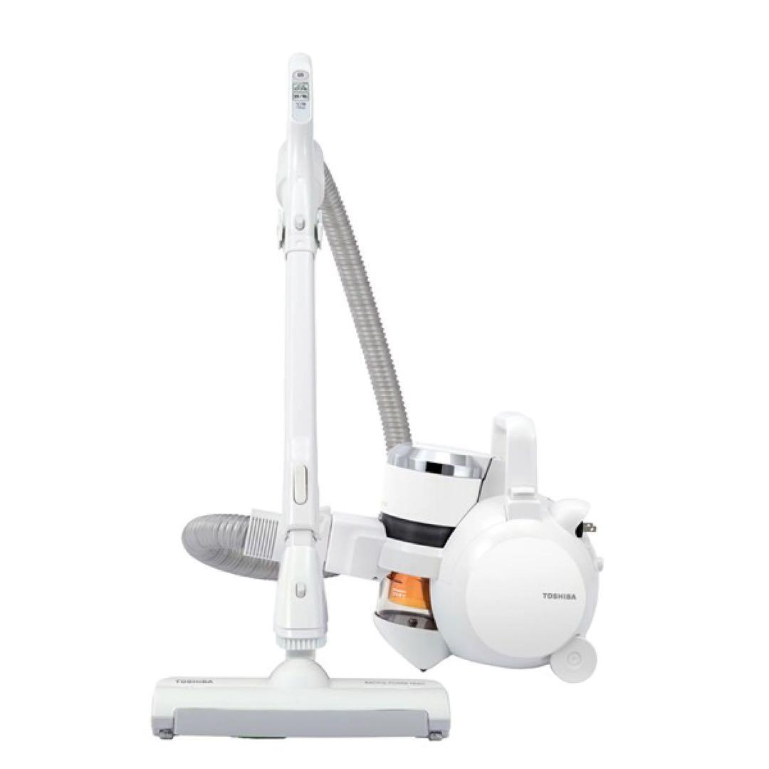 東芝 TOSHIBA フィルターレス サイクロンクリーナー VC-S610X-W