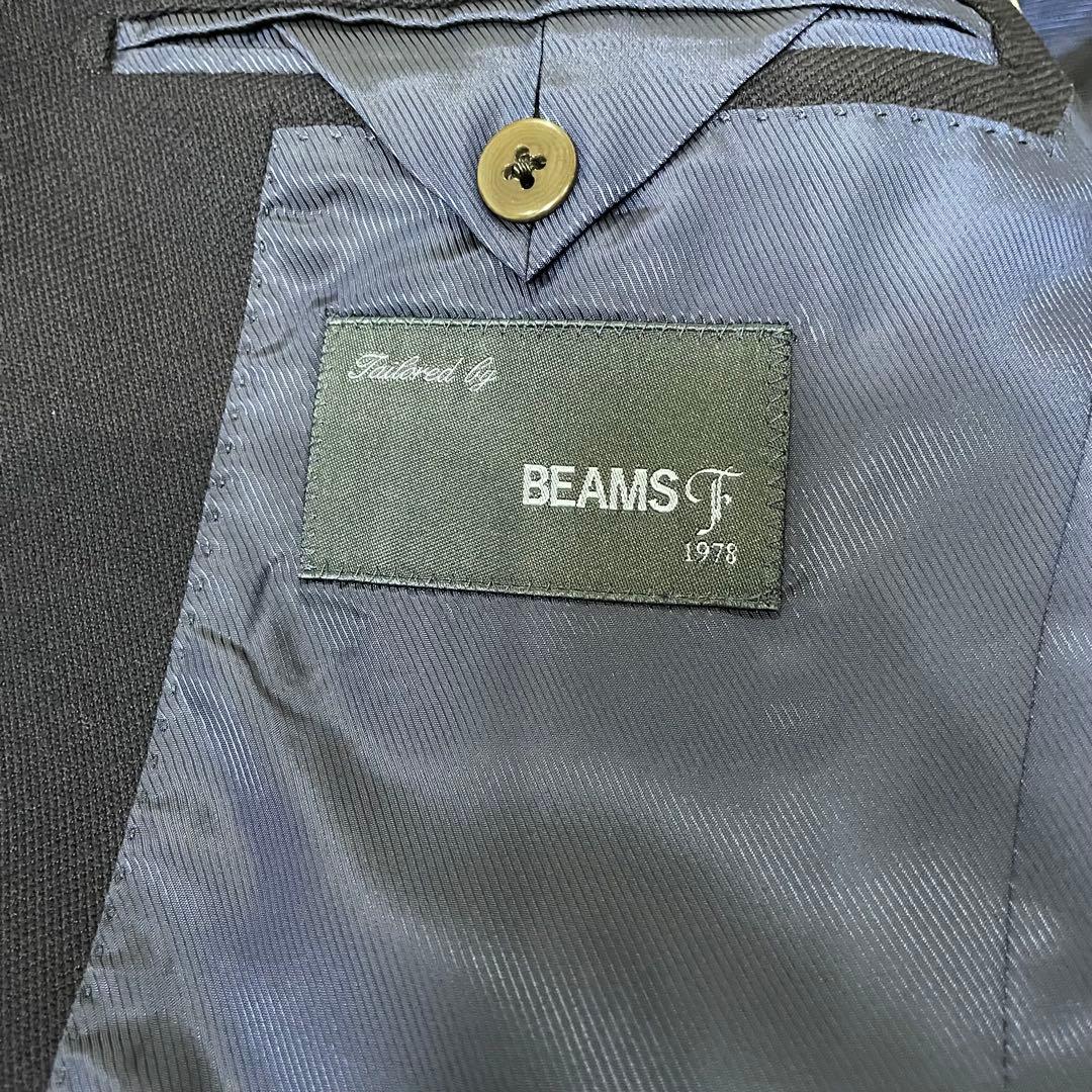 BEAMS Ｆ ビームスエフ　ネイビー　テーラードジャケット