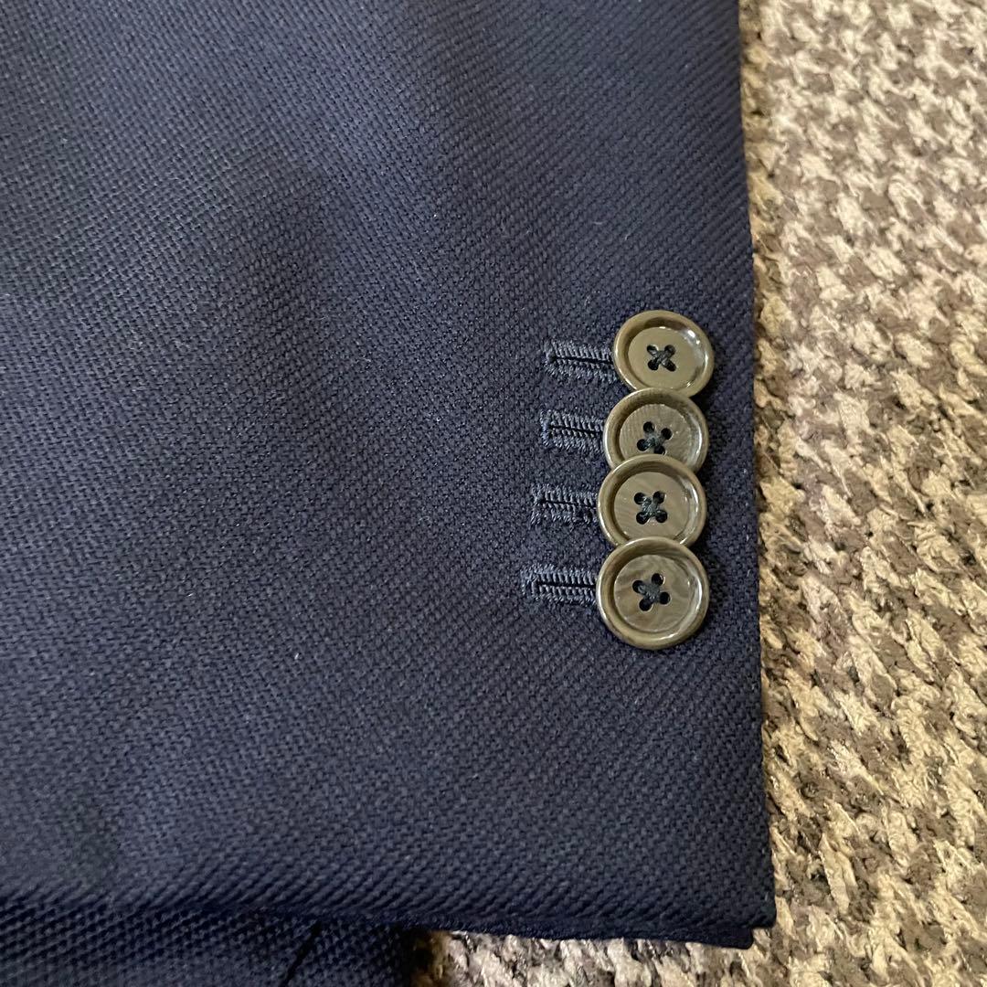 BEAMS Ｆ ビームスエフ　ネイビー　テーラードジャケット