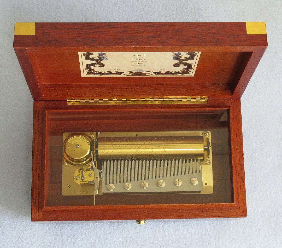 リュージュ REUGE MUSIC オルゴール 72弁