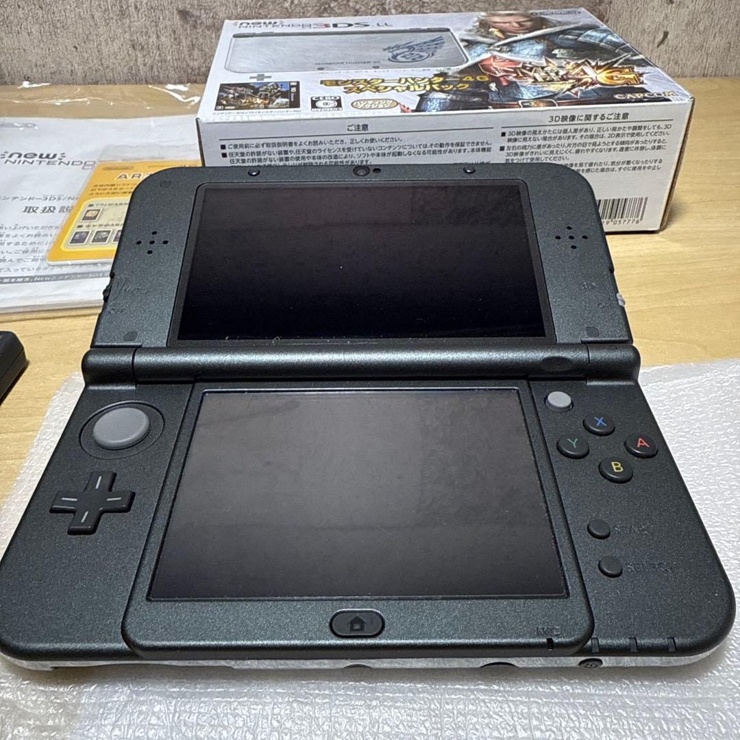 【美品】 ニンテンドー 3DS LL モンスターハンター4G スペシャルパック