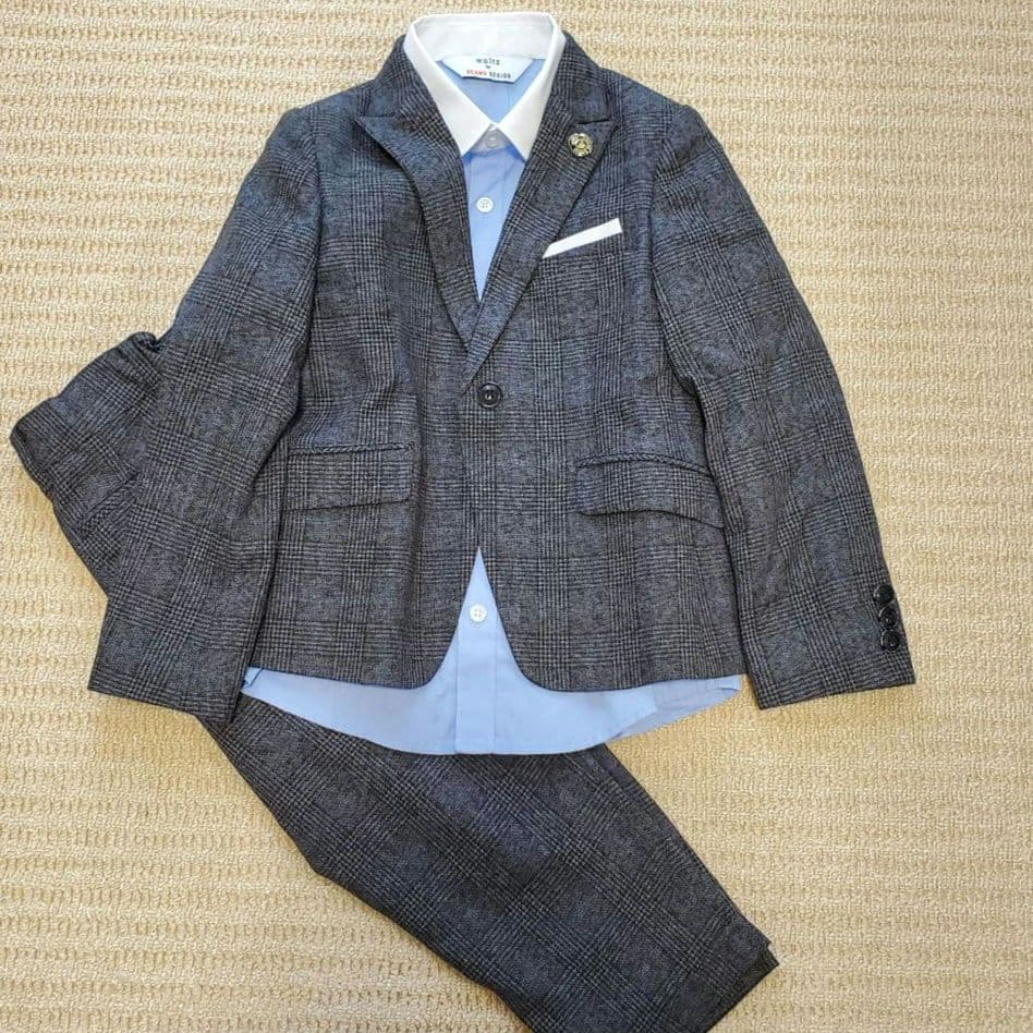 美品✨BEAMS DESIGN　フォーマルスーツ　男の子　4点セット 120