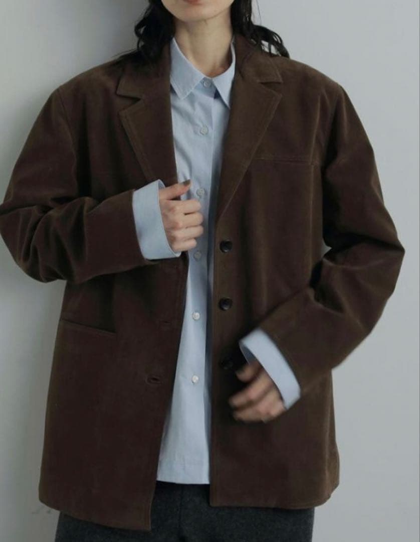 anuke アンヌーク Eco Suede Jacket エコスエードジャケット