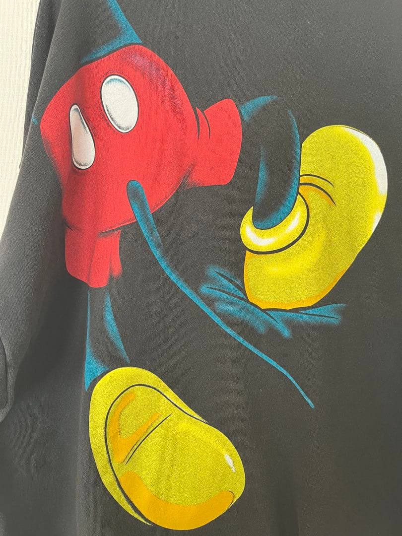 ディズニー ヴィンテージ ミッキー スウェット 4XLサイズ ビッグサイズ